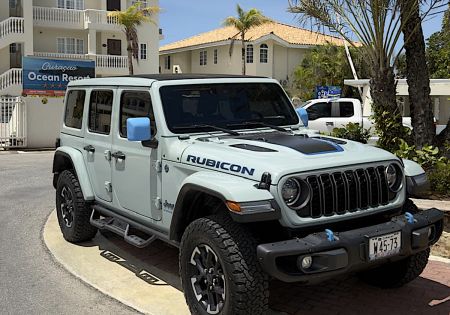 Jeep Wrangler Hybride Rubicon Convertble met elektrisch Sunroof Unlimited 4xe 380 ( LM)