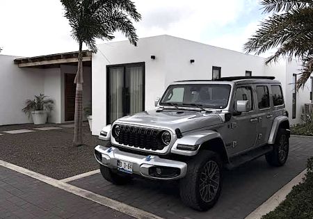 Jeep Wrangler met elektrisch Sunroof