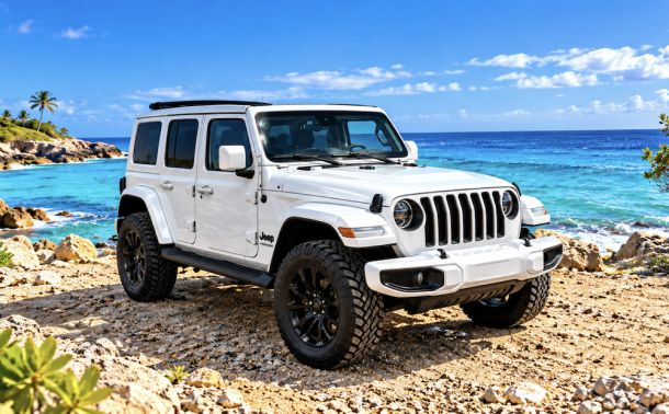 Jeep Wrangler Sahara Cabrio met elektrisch Sunroof Unlimited ( new model )