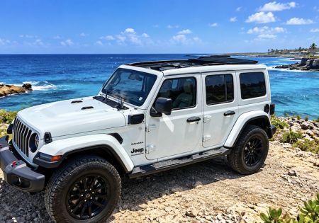 Jeep Wrangler Hybride Convertible met elektrisch Sunroof Unlimited 4xe