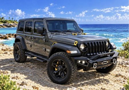 Mieten Sie einen Jeep Wrangler mit unbegrenzten Kilometern für 1, 2 oder 3 Tage