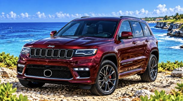 Jeep Grand Cherokee red
