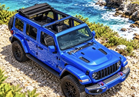 Jeep Wranglers Special edition Blue Unlimited