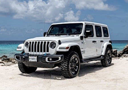 Rent a Jeep Wrangler car with unlimited mileage for 1, 2, or 3 days.